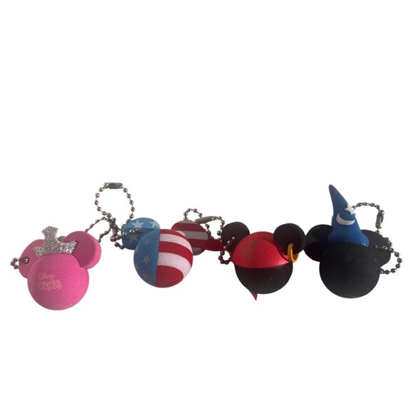 Disney Accessories - Disney Vintage Foam Key Chains 4 Total